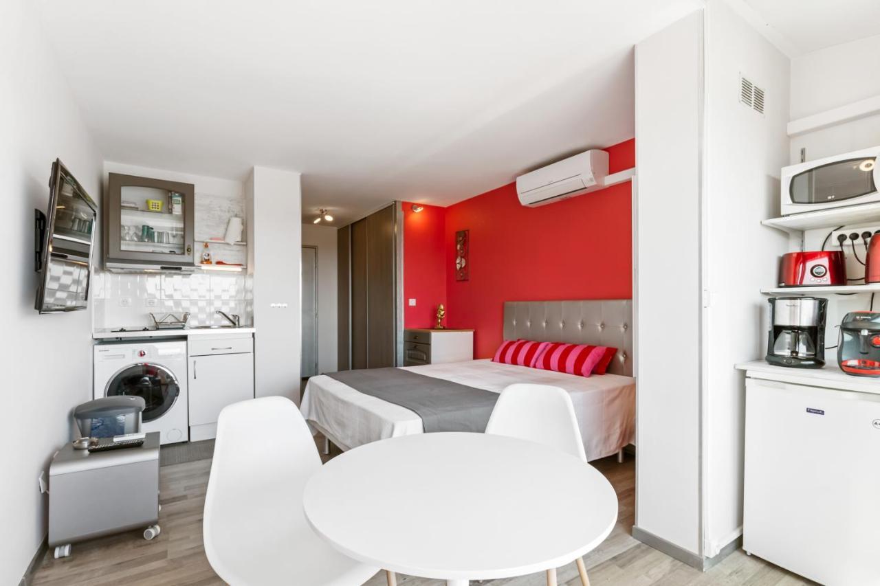 Studio Vue Mer Panoramique, Piscine Port Venus Village Naturiste 아그 외부 사진